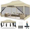 COBIZI 10x15 Heavy Duty Pop Up Canopy Tent by COBIZI