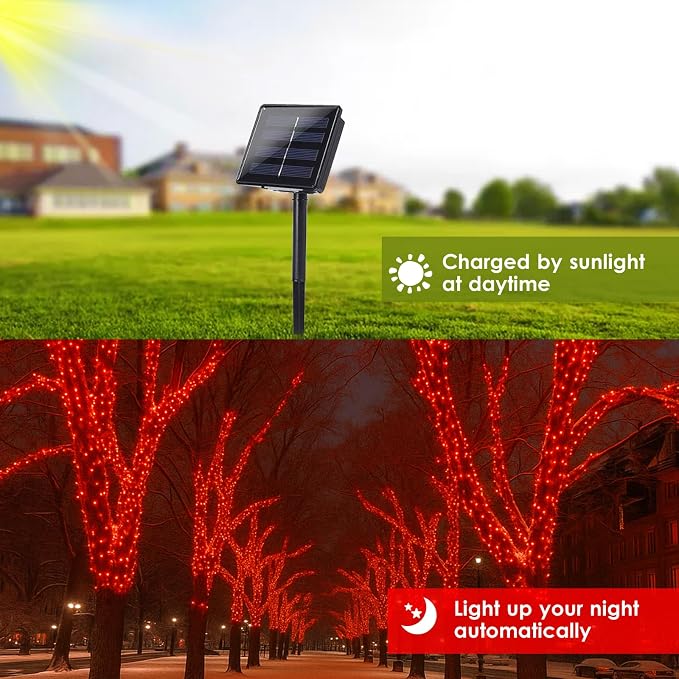 bhclight Solar String Lights Outdoor - Image 7