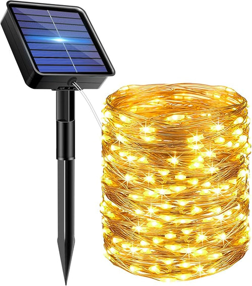 1 Pack Solar Fairy Lights for Outside Waterproof, 49FT/15M 150LED Solar String by bitjam