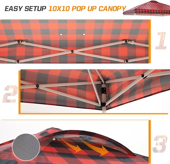 EAGLE PEAK Pop Up Canopy Tent - Image 7