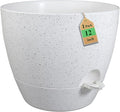 12 inch Large Self Watering Pots, Plant Pots by WSMKSZ