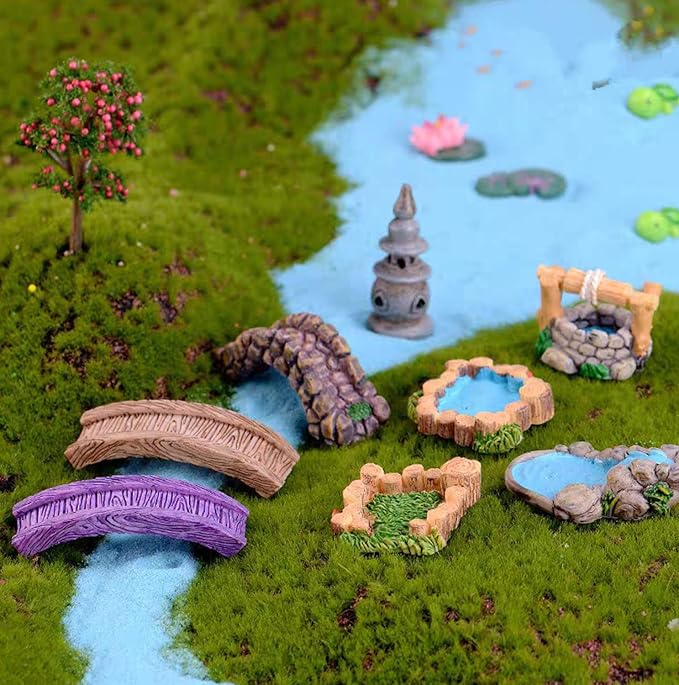 12 PCS Miniature Fairy Garden Accessories - Image 5