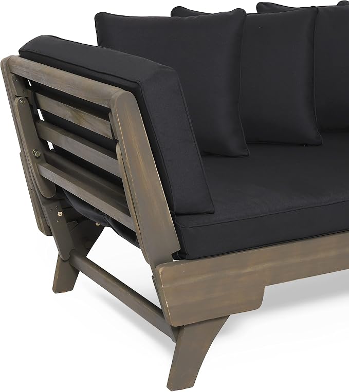 Merax Outdoor Patio Daybed Sofa, 3-Seat Sofa - Image 9