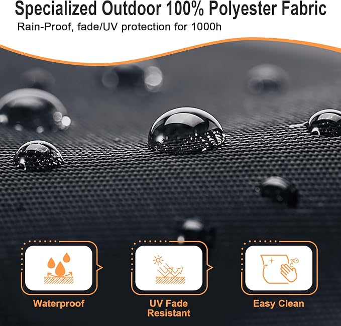 Outdoor Furniture 66in Round Daybed Retractable Canopy Replacement Cover - Image 2