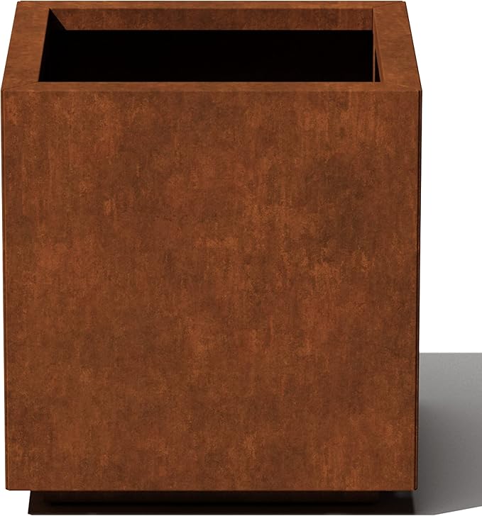 Veradek Corten Steel Series Cube Planter by VeradekOutdoor