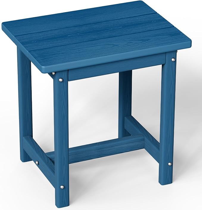Outdoor Side Table, HDPE Small Outdoor Table, Adirondack Side Tables, Outside by Suunyn
