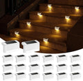 APONUO Solar Deck Lights 20 Pcs, Outdoor Waterproof Led Solar Fence Lamp by APONUO