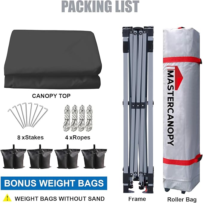 MASTERCANOPY Durable Pop-up Canopy Tent - Image 5
