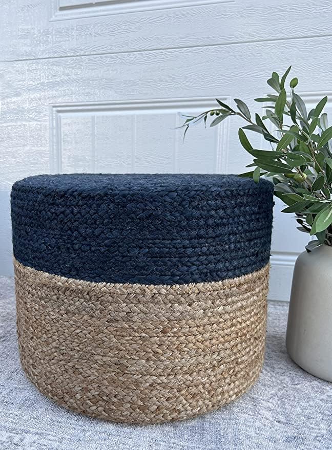S & L Homes Pouf Ottoman - Image 6