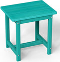 Outdoor Side Table, HDPE Small Outdoor Table, Adirondack Side Tables, Outside by Suunyn