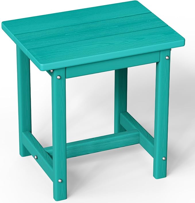 Outdoor Side Table, HDPE Small Outdoor Table, Adirondack Side Tables, Outside by Suunyn