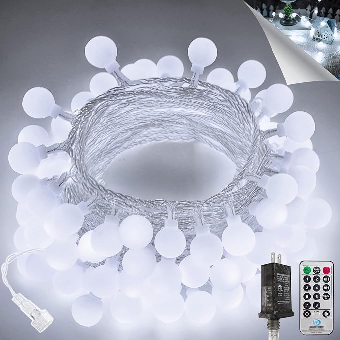 100LED Connectable String Lights Indoor Outdoor by LORRYTE