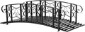 Outsunny 6' Metal Arch Backyard Garden Bridge by Outsunny
