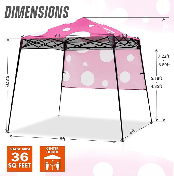 EAGLE PEAK 8x8 Pop Up Canopy Tent - Image 3