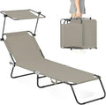 Folding Outdoor Lounge Chair by COMFYSURE