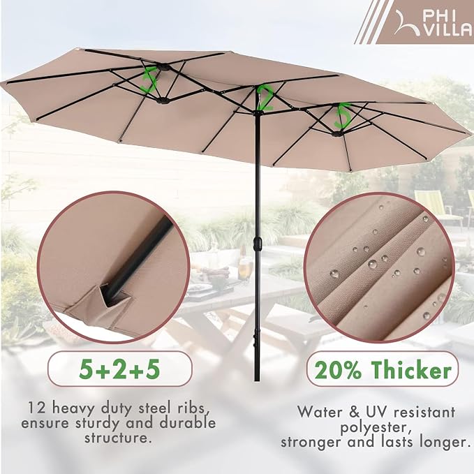 PHI VILLA 7 Piece Outdoor Dining Set - Image 6