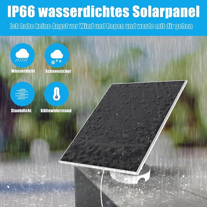 6W Solar Panel Compatible with Ring Spotlight Cam Plus/Pro and Stick Up Cam - Image 4