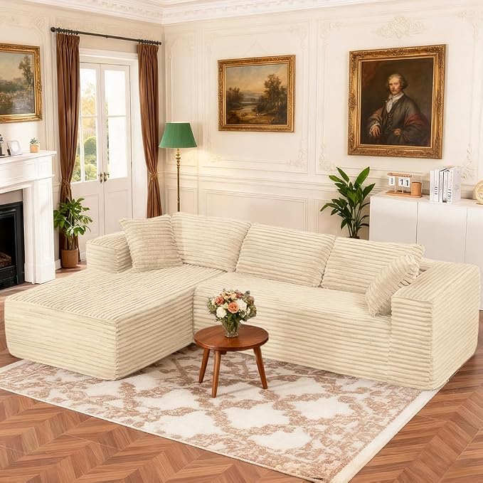 COMHOMA 105”Modular Sectional Sofa by ComHoma