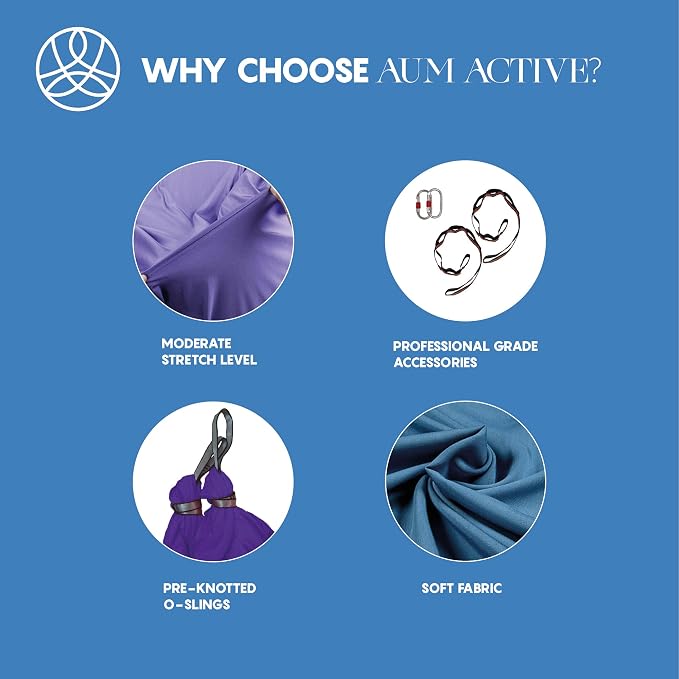 Aerial Silk Yoga Hammock & Swing - Image 4