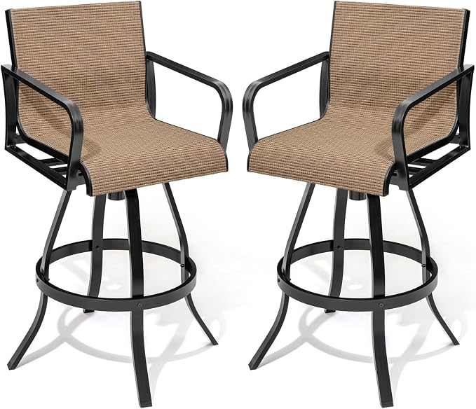 Crestlive Products Outdoor Swivel Bar Stools - Image 9
