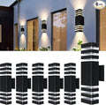 6Pack 15inch LED Square Up & Down Wall Lights, 14W Outdoor Wall Light 4000K Day by Alicosoty