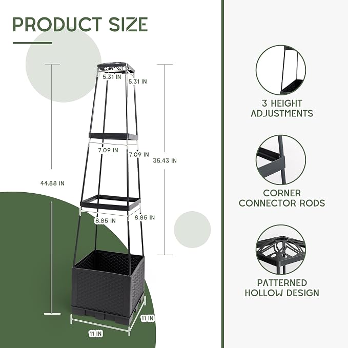 GENMOUS 3 Tiered Tomato Planter - Image 5