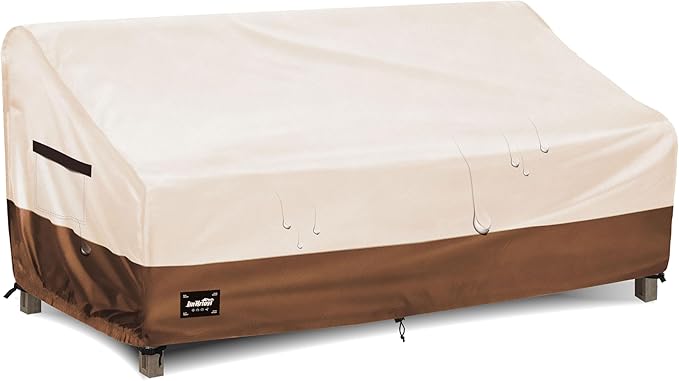 JinHrtoyi 3-Seater Outdoor Couch Cover, 76Wx32Dx31H inches Outdoor Furniture by JinHrtoyiFurnitureCovers