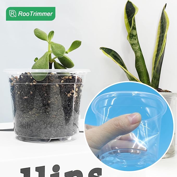 100 Pack 2.8 Inches Clear Plant Pots - Image 5