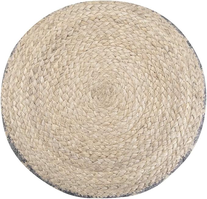 SIMPLIHOME Edgeley Round Pouf - Image 8