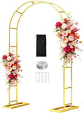WellSign Balloon Arch Stand 7.2FTx4.3FT, Garden Arch Trellis by WellSign