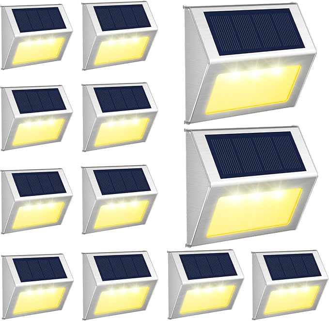 JSOT 12 Pack Solar Lights Outdoor Waterproof - Image 9