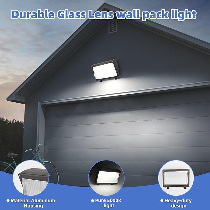 hykolity 120W LED Wall Pack Light - Image 4