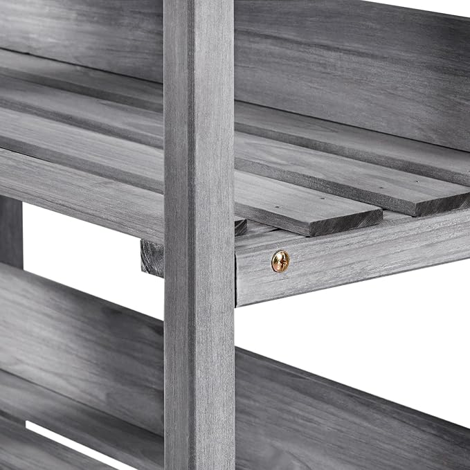 Yaheetech Garden Potting Table Horticulture Potting Bench w/Storage Shelf - Image 10