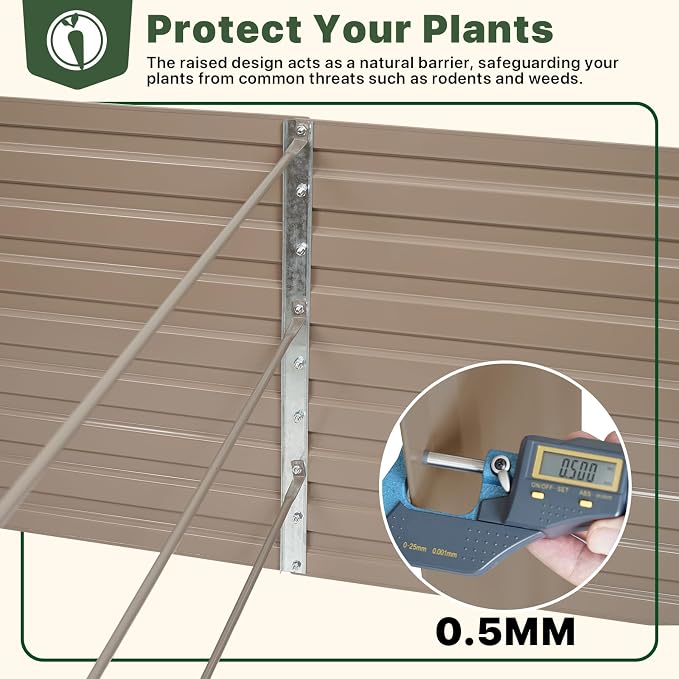 DTIG Galvanized Raised Garden Bed - Image 4