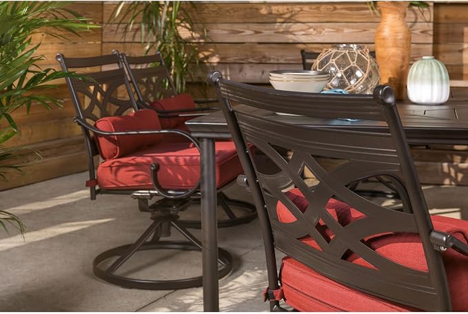 Hanover Montclair 7-Piece Outdoor Dining Set - Image 3
