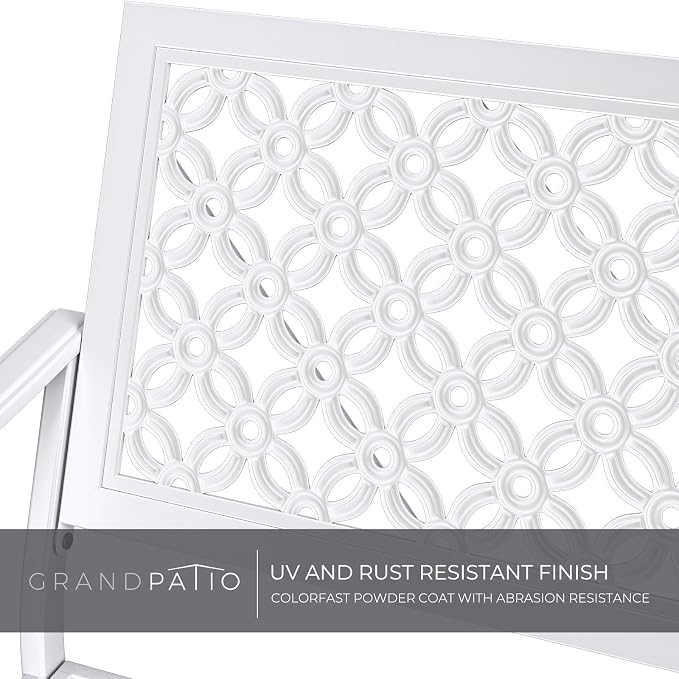 Grand patio 50" Garden Bench, Outdoor Benches - Image 7