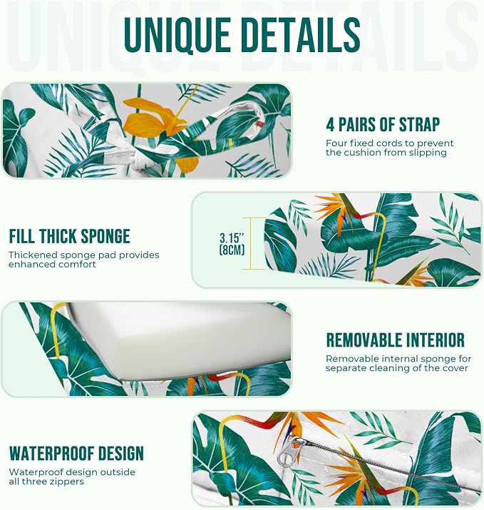 Waterproof Chaise Lounge Cushions - Image 3