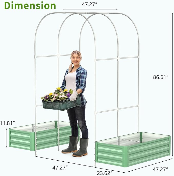 DoCred 3 in 1 Raised Garden Bed - Image 7