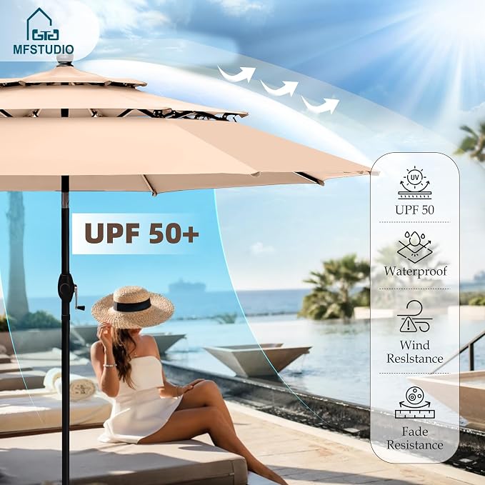 MFSTUDIO 8 Pieces Patio Furniture Set - Image 7