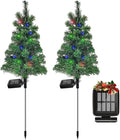 Solar Christmas Tree Garden Stake Lights Waterproof Christmas Decorations Tree by FANFX
