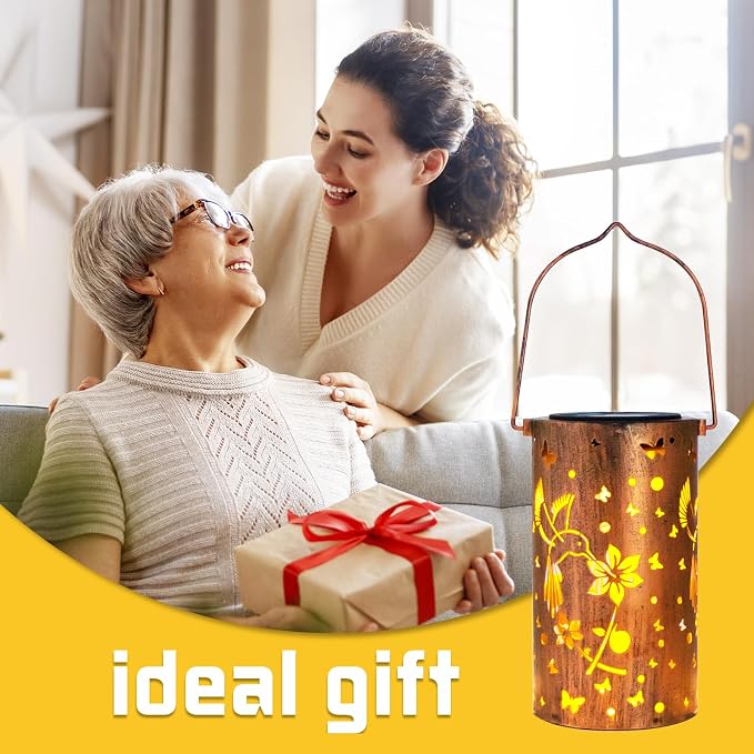 Solar Lanterns Outdoor Waterproof Hummingbirds Birthday Gifts - Image 6