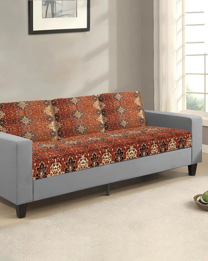 Southwest Stretch Couch Sofa Cushion Covers, Sectional/Individual/L/T Shape - Image 2