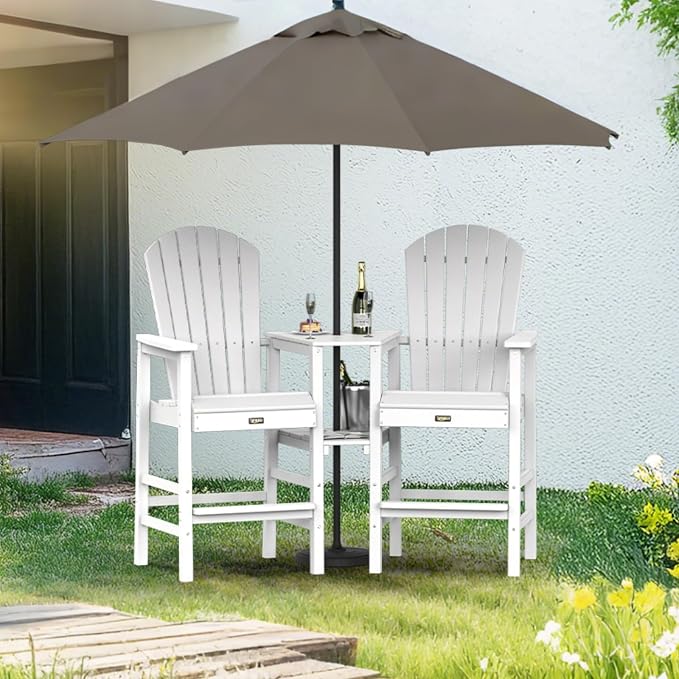 VINGLI Tall Adirondack Chairs Set of 2 - Image 2