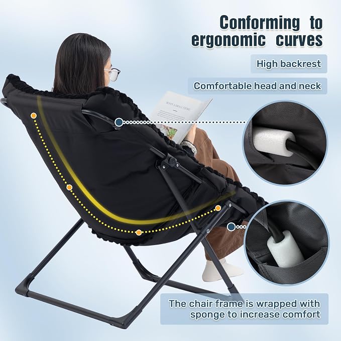HollyHOME X-Large Saucer Chair - Image 5