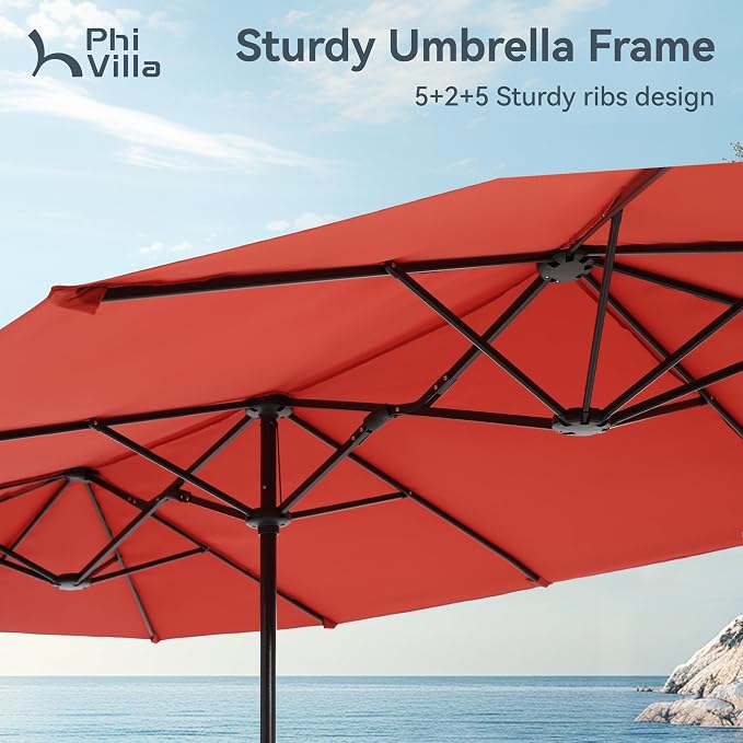 PHI VILLA 7 Pieces Outdoor Dining Set - Image 8