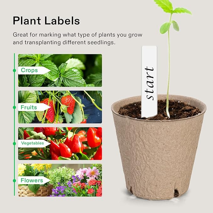 VIVOSUN Peat Pots, 60 Packs 3.15-Inch Seed Starting Pots - Image 7