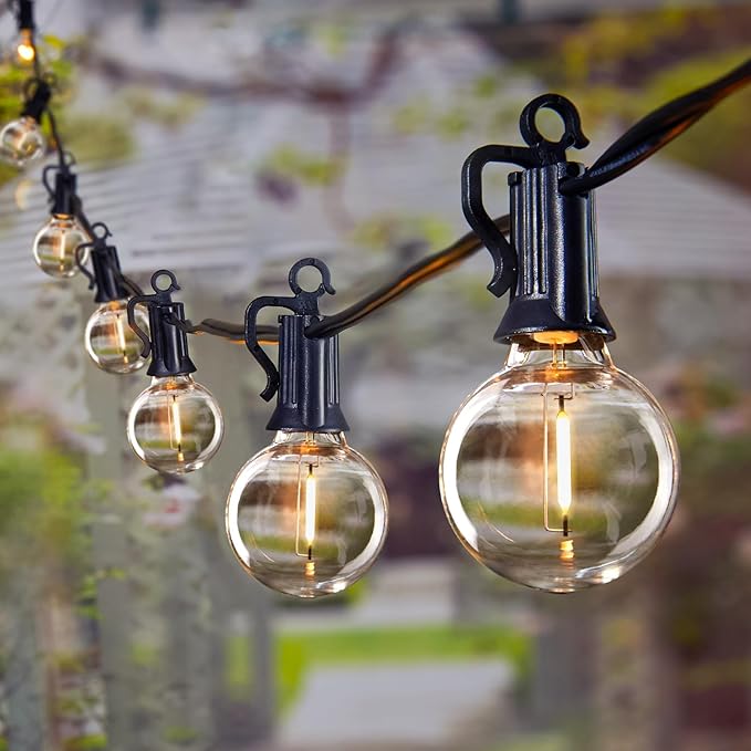 Brightown Outdoor String Lights 69 Feet G40 Globe Patio Lights by Brightown