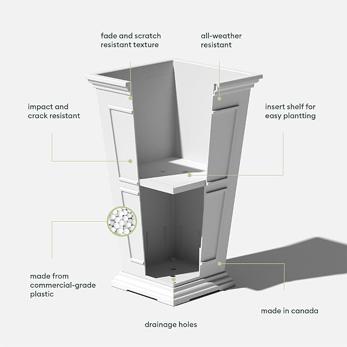 Veradek Brixton Series Tall Planter - Image 3