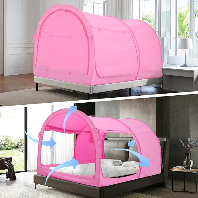 Alvantor® Bed Canopy Bed Tents Dream Tents Privacy Space Full Size Sleeping by Alvantor