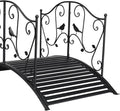 Bridge Walkway for Garden, Garden Bridge Metal Yard Arch Path Bridge, Ourdoor by Unknown